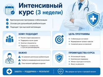 Реабилитация за 21 день в Донецке